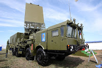 96L6E radar with antena depolyed