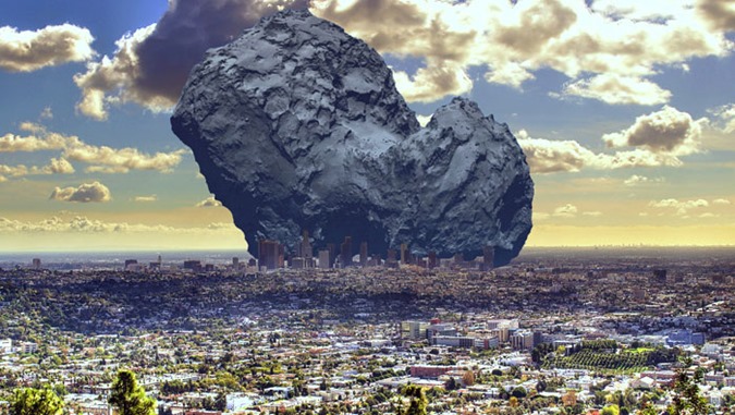 Asteroid imapct À beira da extinção