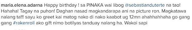 Ellen Adarna describes First Son Baste Duterte "pinaka-wai libog" on his birthday