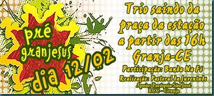pré granjesus divulgação