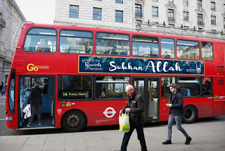 Islamic Relief Pasang Iklan Kalimat Tasbih Subhanallah di Bus-Bus Inggris