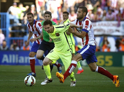 Hasil Pertandingan Atletico Madrid Vs Barcelona