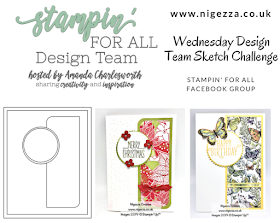 Nigezza Creates Stampin' Up! Botanical Butterfly