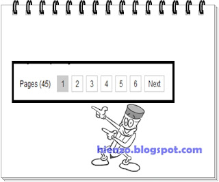 Page Number For Blog