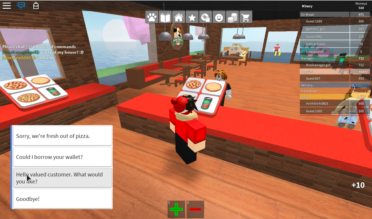 Roblox Game Guides Work At A Pizza Place - cooking games on roblox