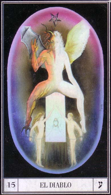 Tarot Arco Iris - El Diablo