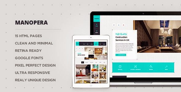 Manopera - Professional Construction Theme 