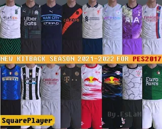 PES 2017 Kitpack V7 Season 2021-22 BY EsLaM