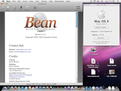 Bean Word Processor para Leopard Power PC
