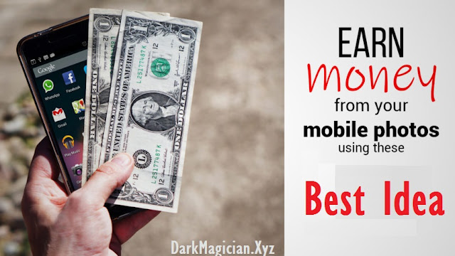 Want to make money online by selling photos taken from mobile?