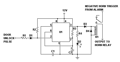 Car Alarm Arming Horn Beep Canceller