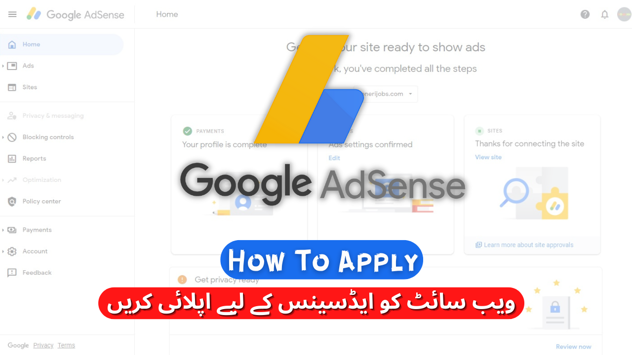 How To Apply Google AdSense in 2022 - Google AdSense Approval