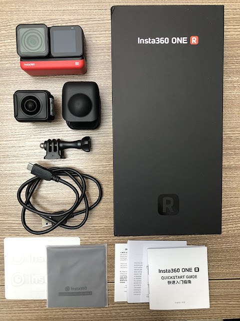 Insta360 ONE R Unboxing 開箱