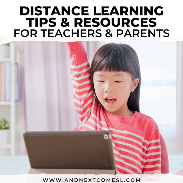 Distance learning tips and resources