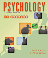 Psychology in Modules 11e Myers Test Bank