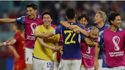 Samurai Biru Perkasa Juara Grup Melenggang ke Babak Knockout  Piala Dunia Qatar 2022