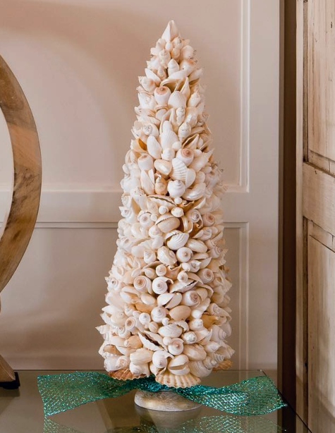 Shell Cone Christmas Tree Ideas
