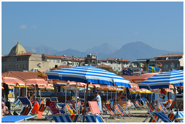 Plaże w Viareggio - liguryjskie miasto nad Morzem Śródziemnym