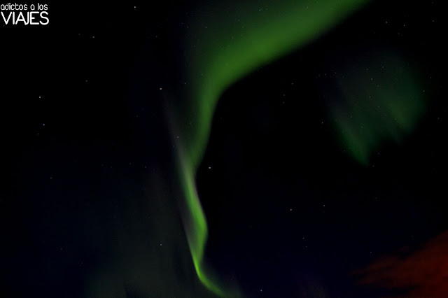 auroras boreales en Islandia