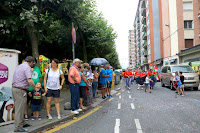 Bajada de cuadrillas de las fiestas de Retuerto