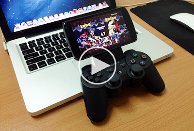 instructions for all Android devices running game with DualShock 3 professional with Sixaxis Controller