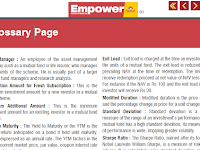 Mutual Fund Investment Important Glossary 