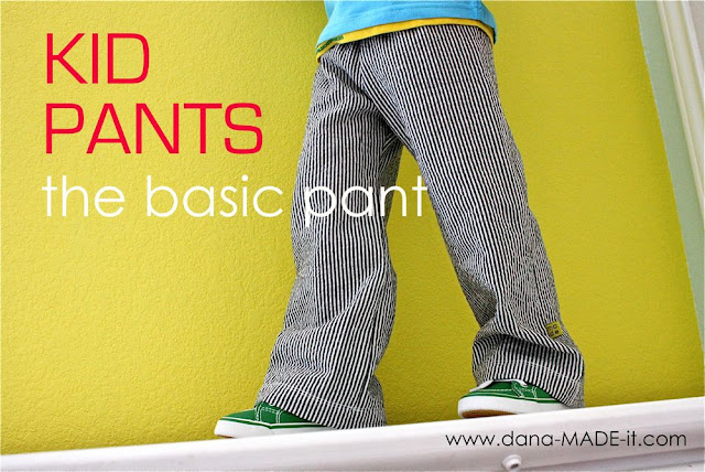 basic pants sewing tutorials