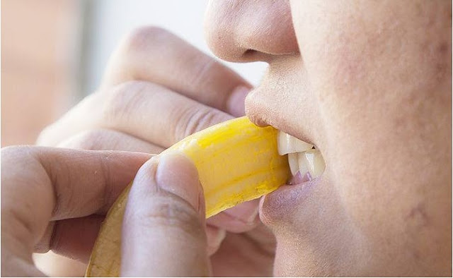 Banana Peel Teeth Whitening