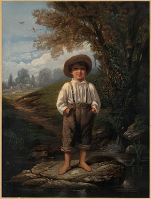 The Barefoot Boy Eastman Johnson 1860