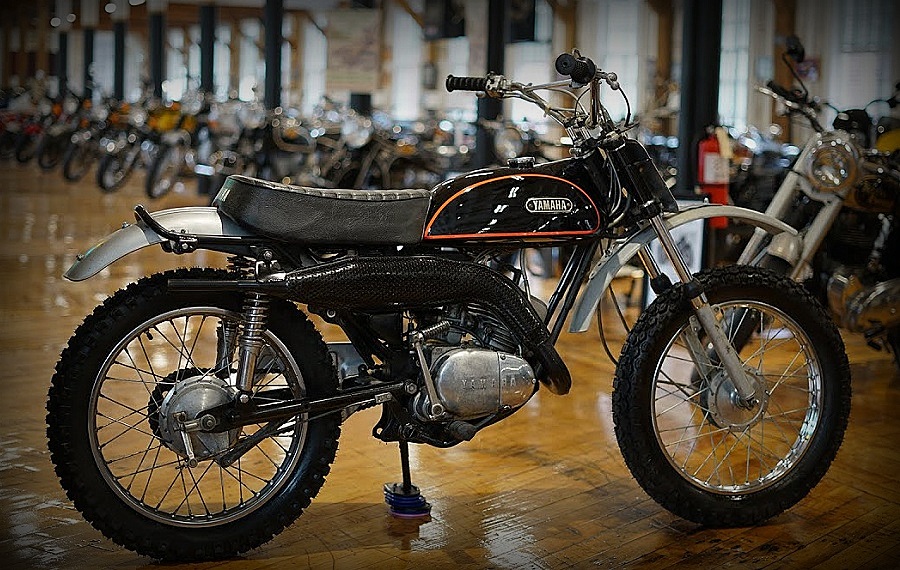 Restored Yamaha AT1 MX 125 1971