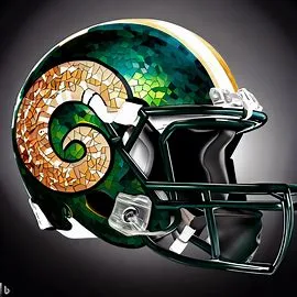 Colorado State Rams Concept Football Helmets