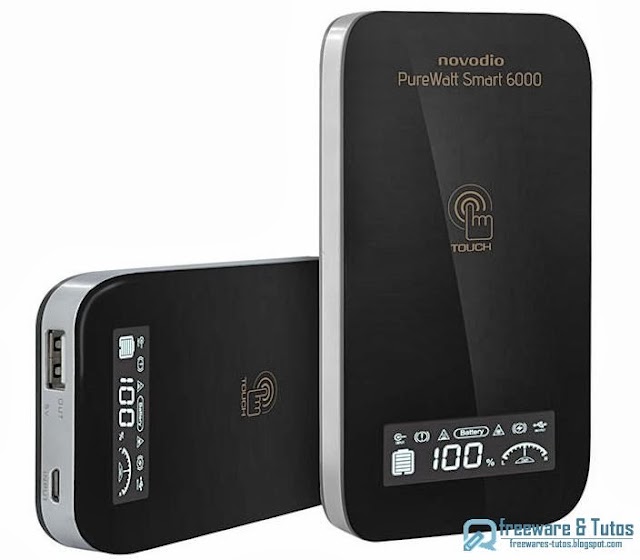 Concours (7 ans du blog) : une batterie Novodio PureWatt Smart 6000 à gagner !