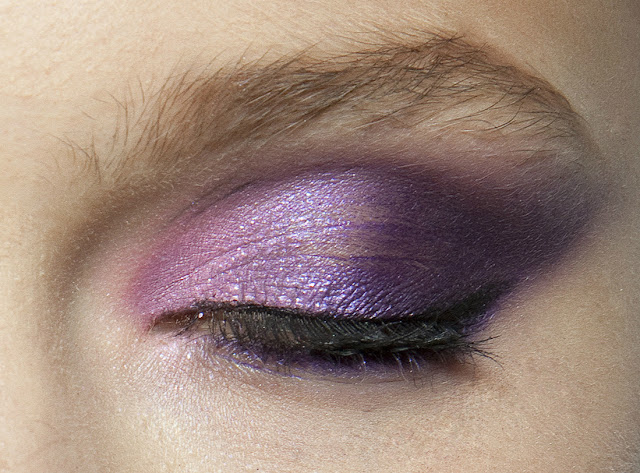 makeup lilac purple