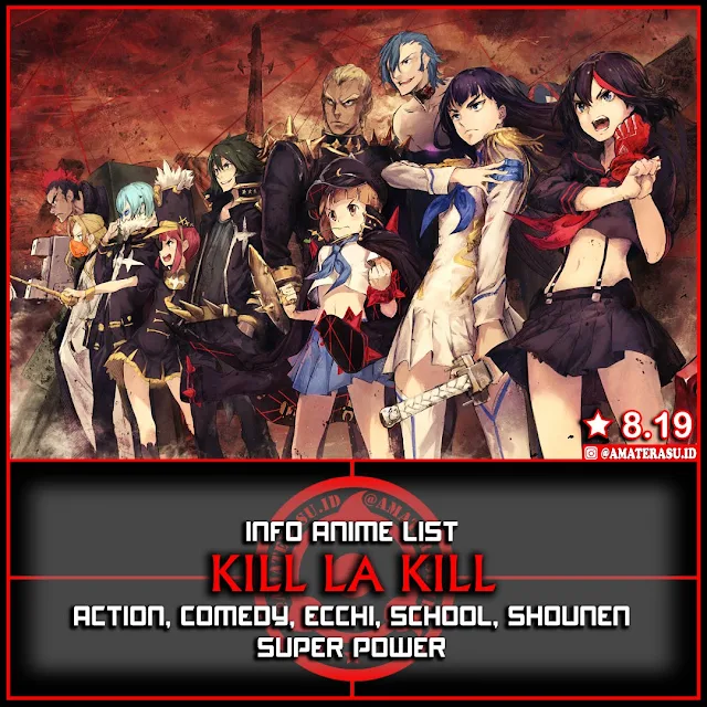 INFO ANIME LIST KILL LA KILL ( INDO )