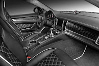 Porsche Panamera Stingray by TopCar, carbon gray color,