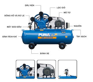 Bảng giá máy nén khí Puma mới nhất Tháng 7/2020 