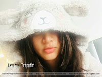 lavanya tripathi photo, lavanya, no. 1 dilwala actress name is lavanya tripathi, lavanya in big hat with covering most of the face by that