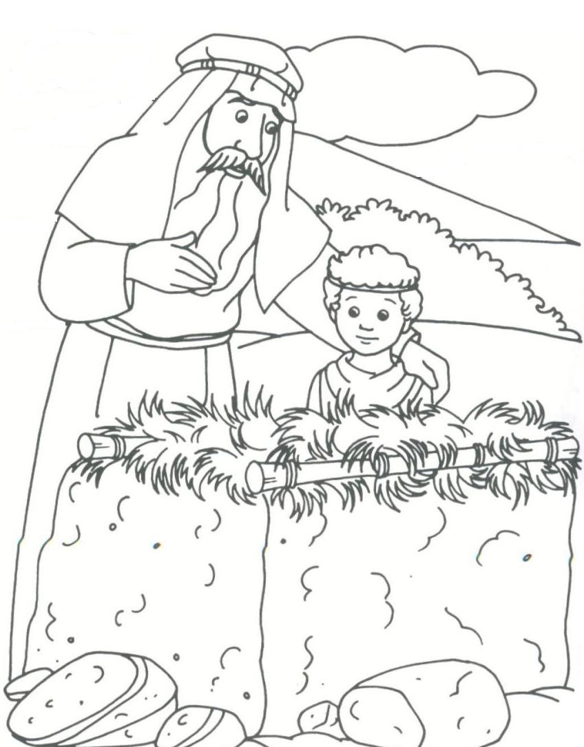 Abraham Coloring Pages 2