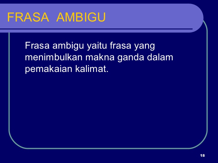 Macam Macam Frasa Dalam Bahasa Indonesia - Jeparadise Blog