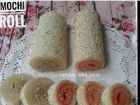 Mochi roll, enak kenyal bikin nagih