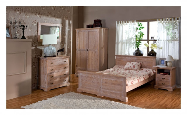 Łóżko drewniane Virginia olchowe