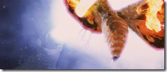 Godzilla GMK Mothra Burns