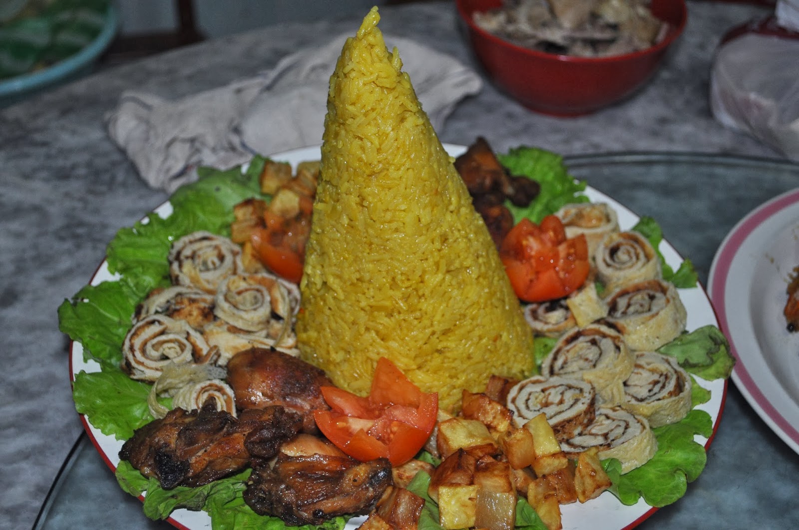 Jess KITCHEN Lab Indonesia Nasi Tumpeng 