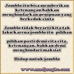 gambar kata jomblo