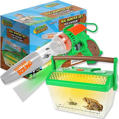 Nature Bound Bug Catcher Vacuum with Light Up Critter Habitat Case