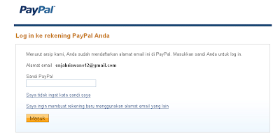 cara daftar paypal