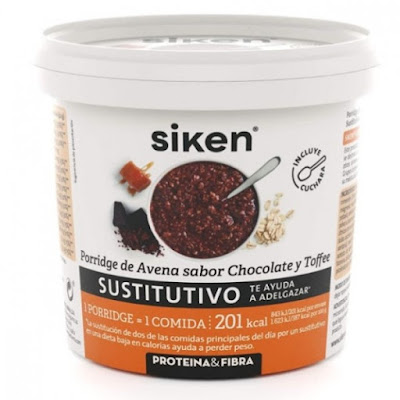 SIKEN SUSTITUTIVO PORRIDGE DE AVENA CHOCOLATE Y TOFFEE