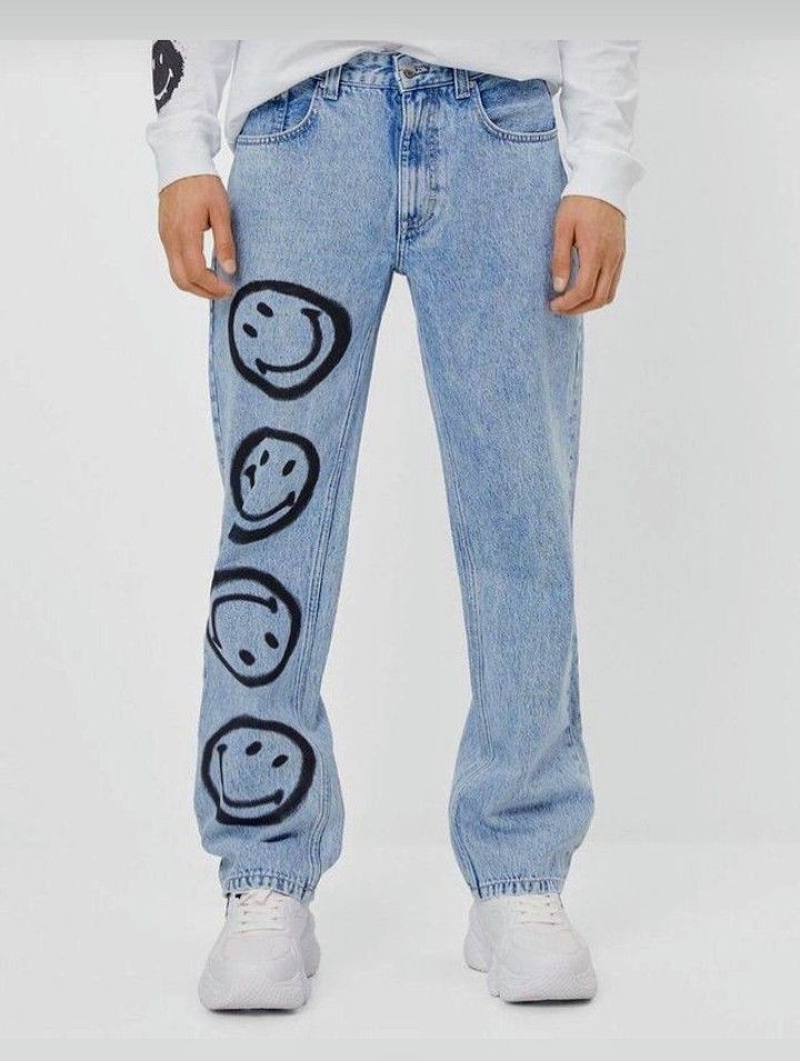 Jeans with Designs and Jeans with Gap