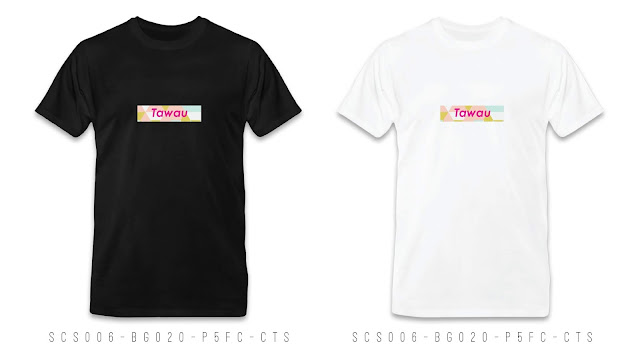 SCS006-BG020-P5FC-CTS Tawau T Shirt Design Tawau T shirt Printing Custom T Shirt Courier To Tawau Malaysia
