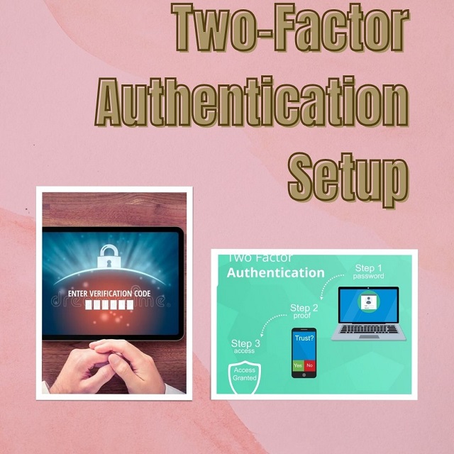Two-factor authentication setup